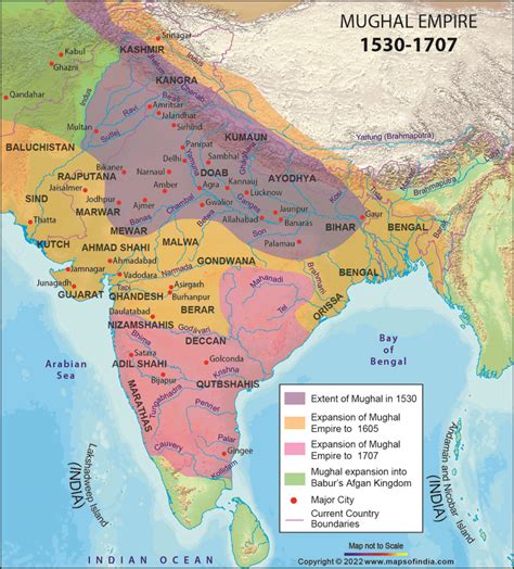 capital city of mughal empire